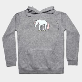 Pastel unicorn art Hoodie